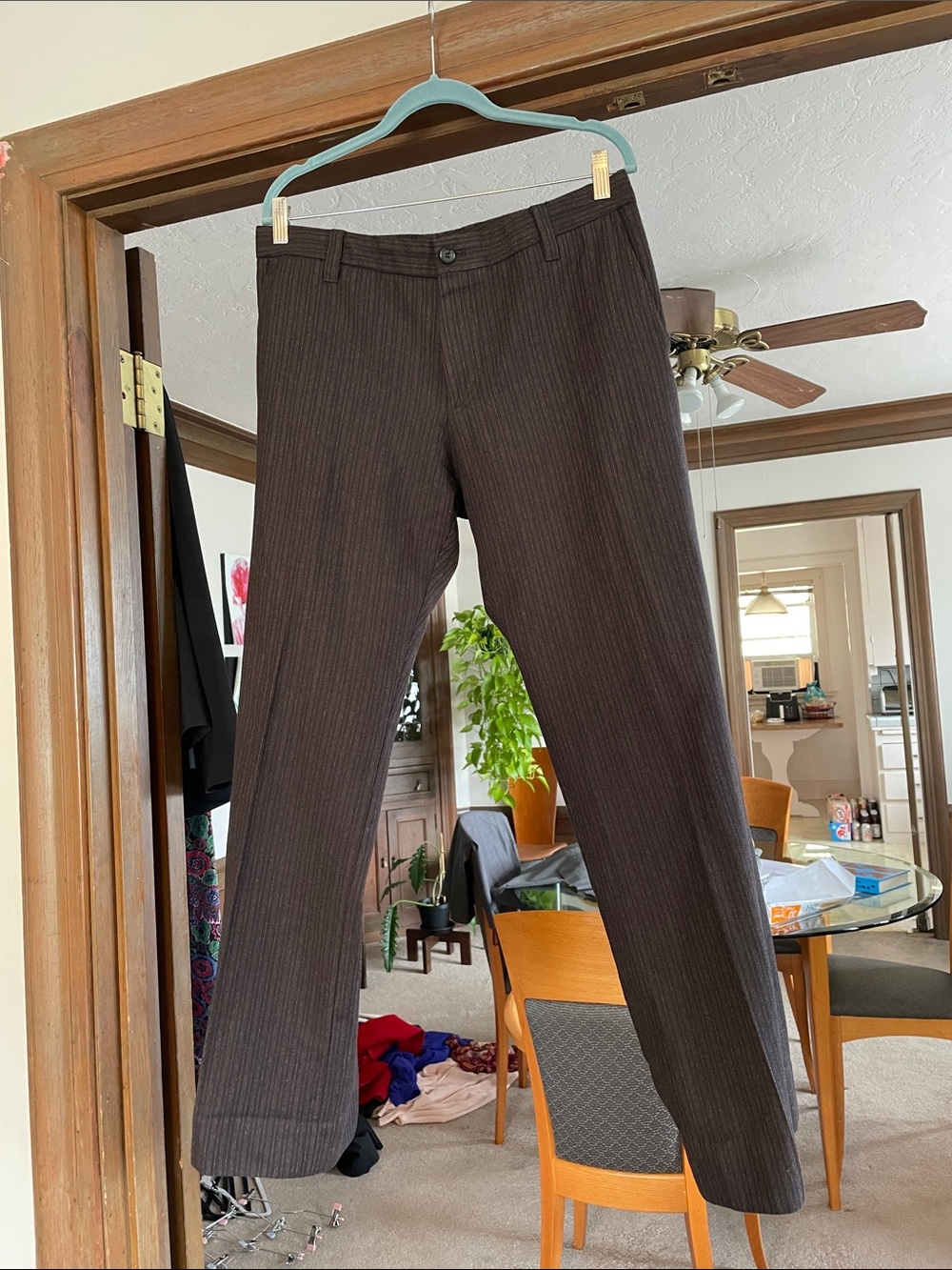 Hugo Boss Pinstripe Dress Pants